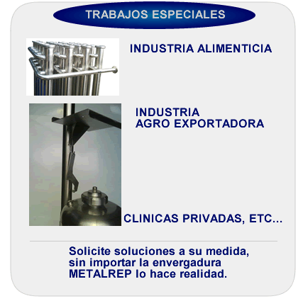 Trabajos especiales